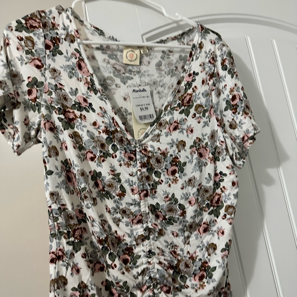 Brand new never worn floral shirt